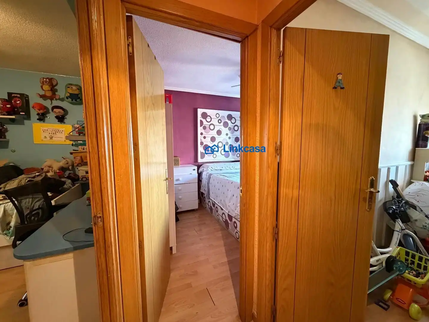 Bedroom of Flat for sale in Móstoles  with Air Conditioner, Heating and Terrace