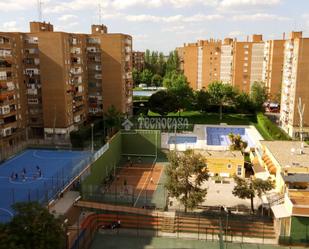 Exterior view of Flat for sale in Fuenlabrada  with Air Conditioner and Terrace