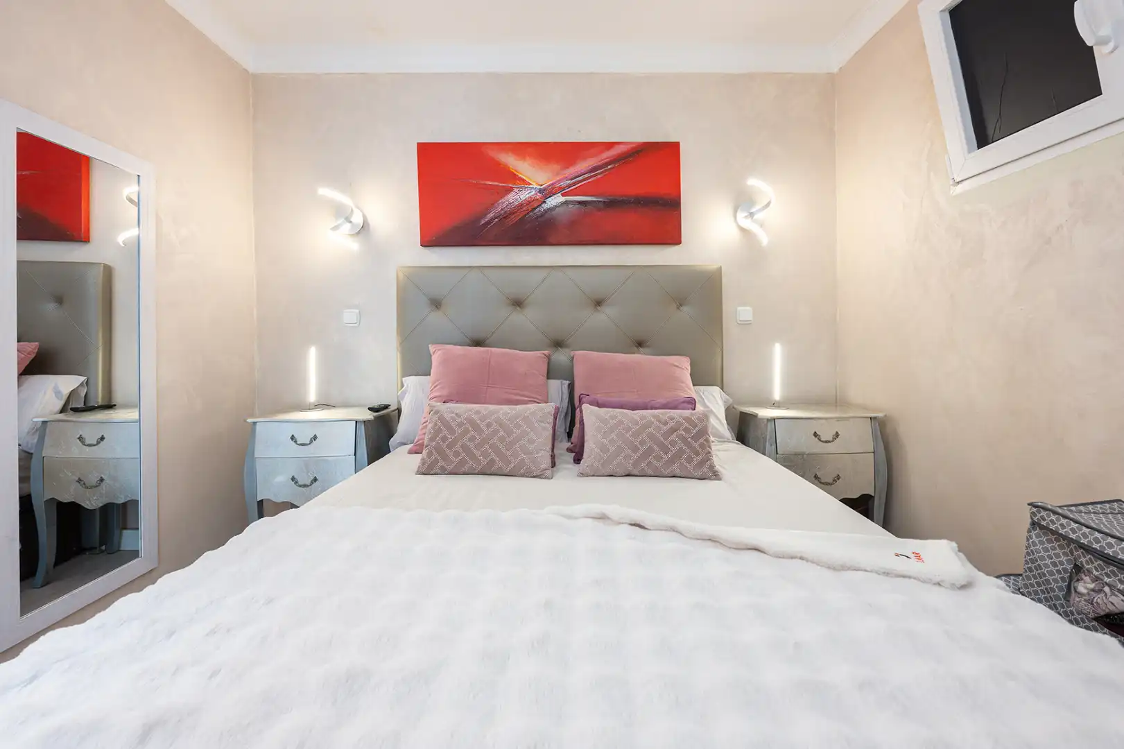 Schlafzimmer von Wohnung zum Verkauf in Telde mit Möbliert, Balkon und Gemeinschaftspool
