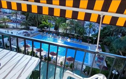 Swimming pool of Loft to rent in Benidorm  with Air Conditioner, Heating and Private garden