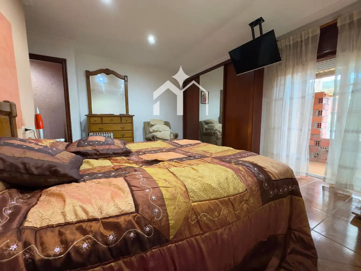 Habitación de Casa o chalet en venta en Moaña con Calefacción, Terraza y Amueblado