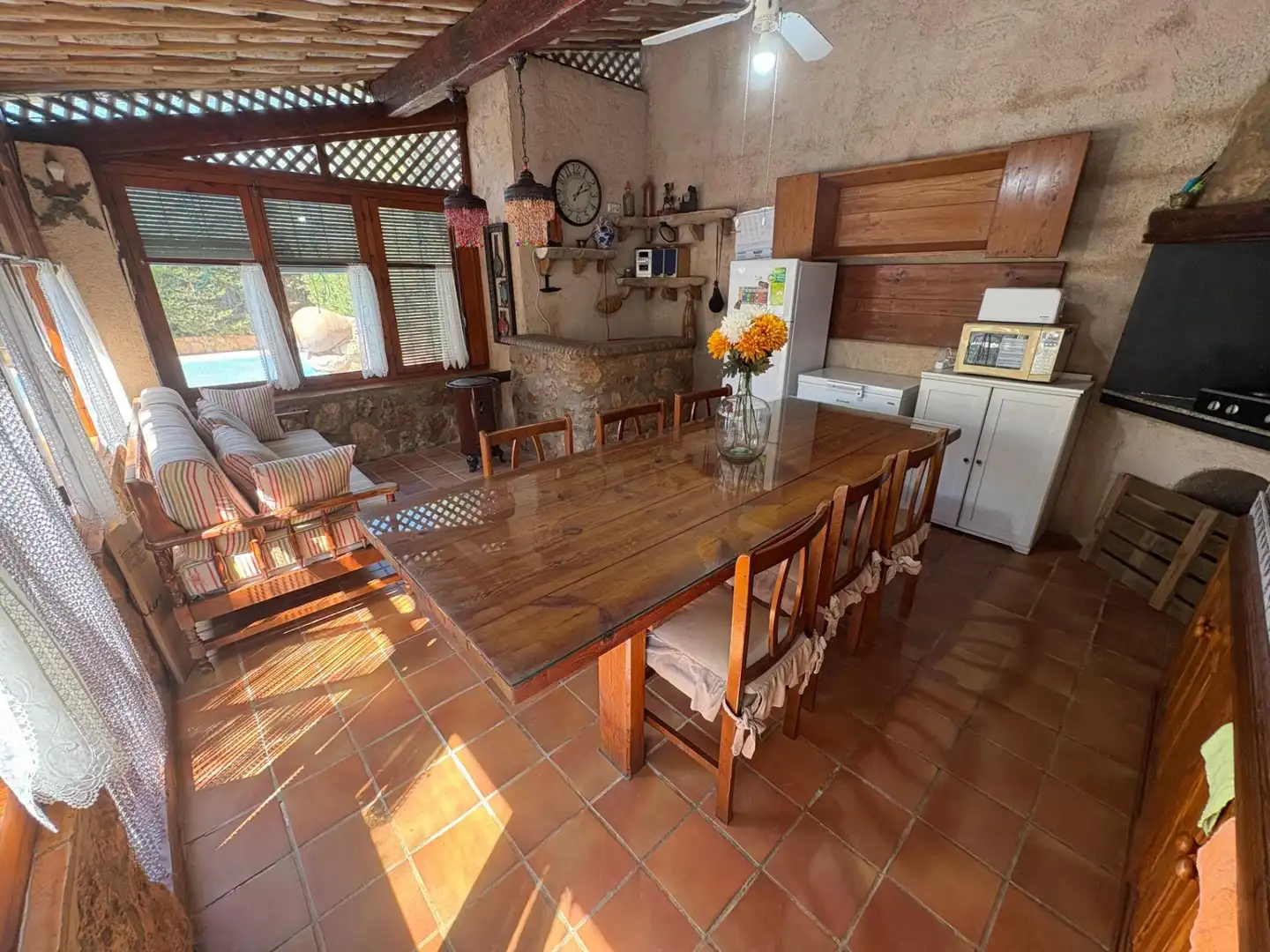Dining room of Country homes for sale in Lorca