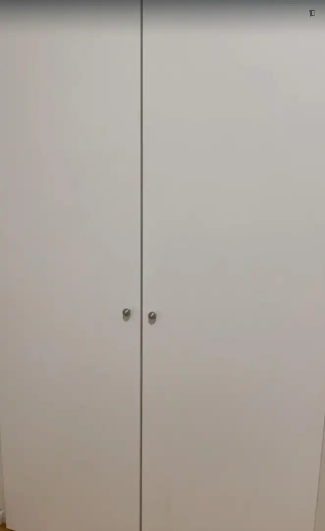 Schlafzimmer von Wohnungen zur untervermieten in Barcelona mit Klimaanlage, Heizung und Möbliert