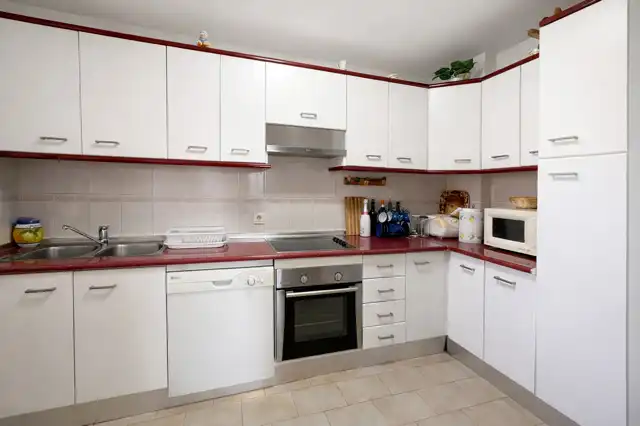 Kitchen of Flat for rent in Mijas  with Air Conditioner, Heating and Terrace