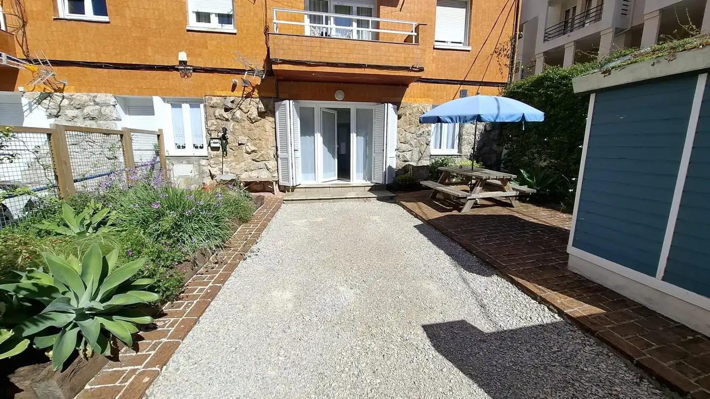 Terrassa de Planta baixa de lloguer en Santander amb Calefacció, Jardí privat i Terrassa