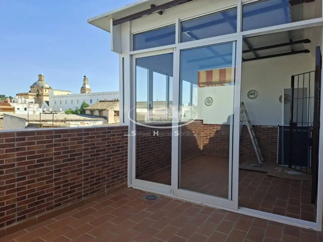 Terrace of Attic for rent in Sanlúcar de Barrameda  with Air Conditioner, Terrace and Furnished