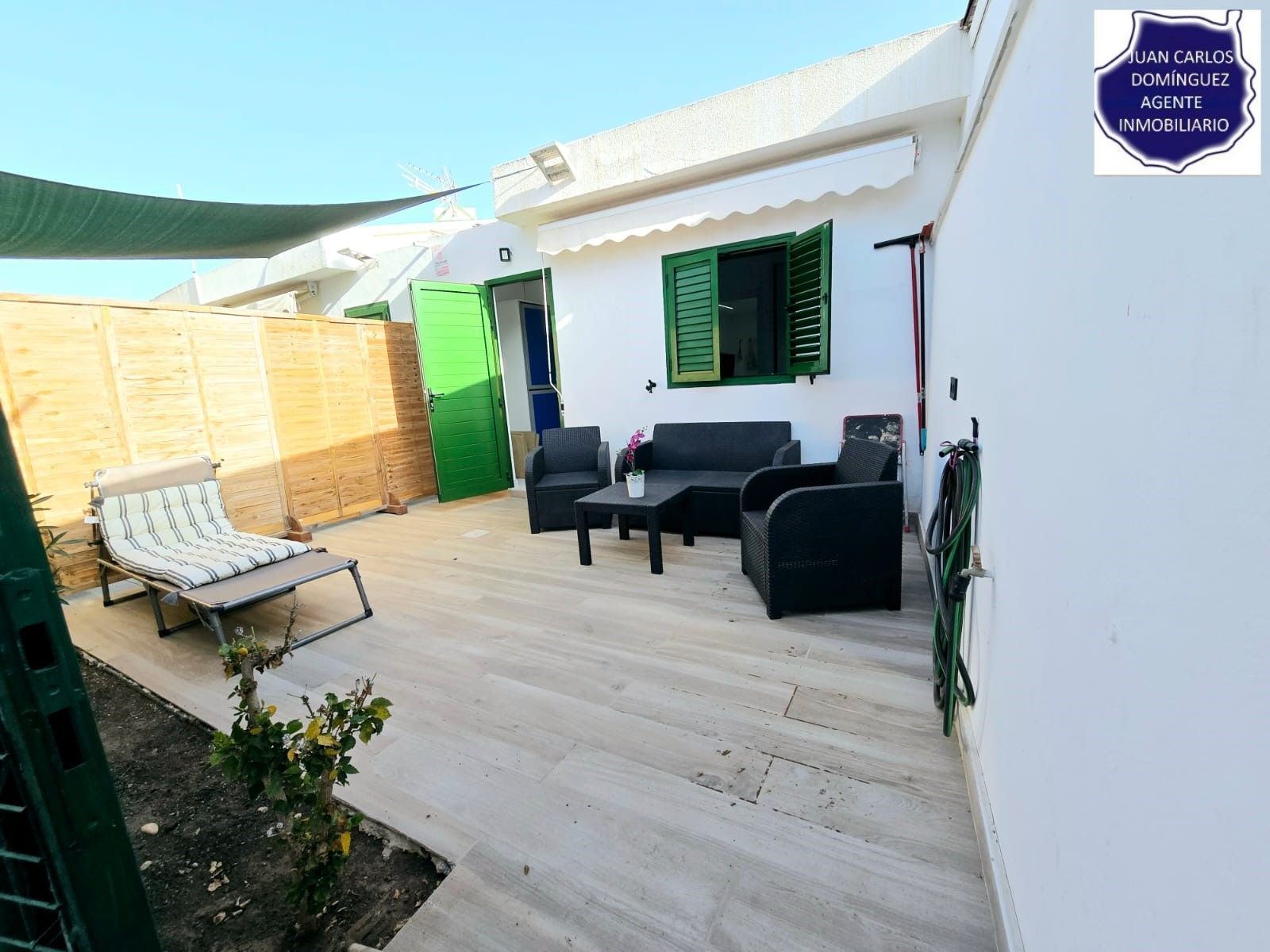 Terrassa de Casa o xalet de lloguer en San Bartolomé de Tirajana amb Aire condicionat, Terrassa i Moblat