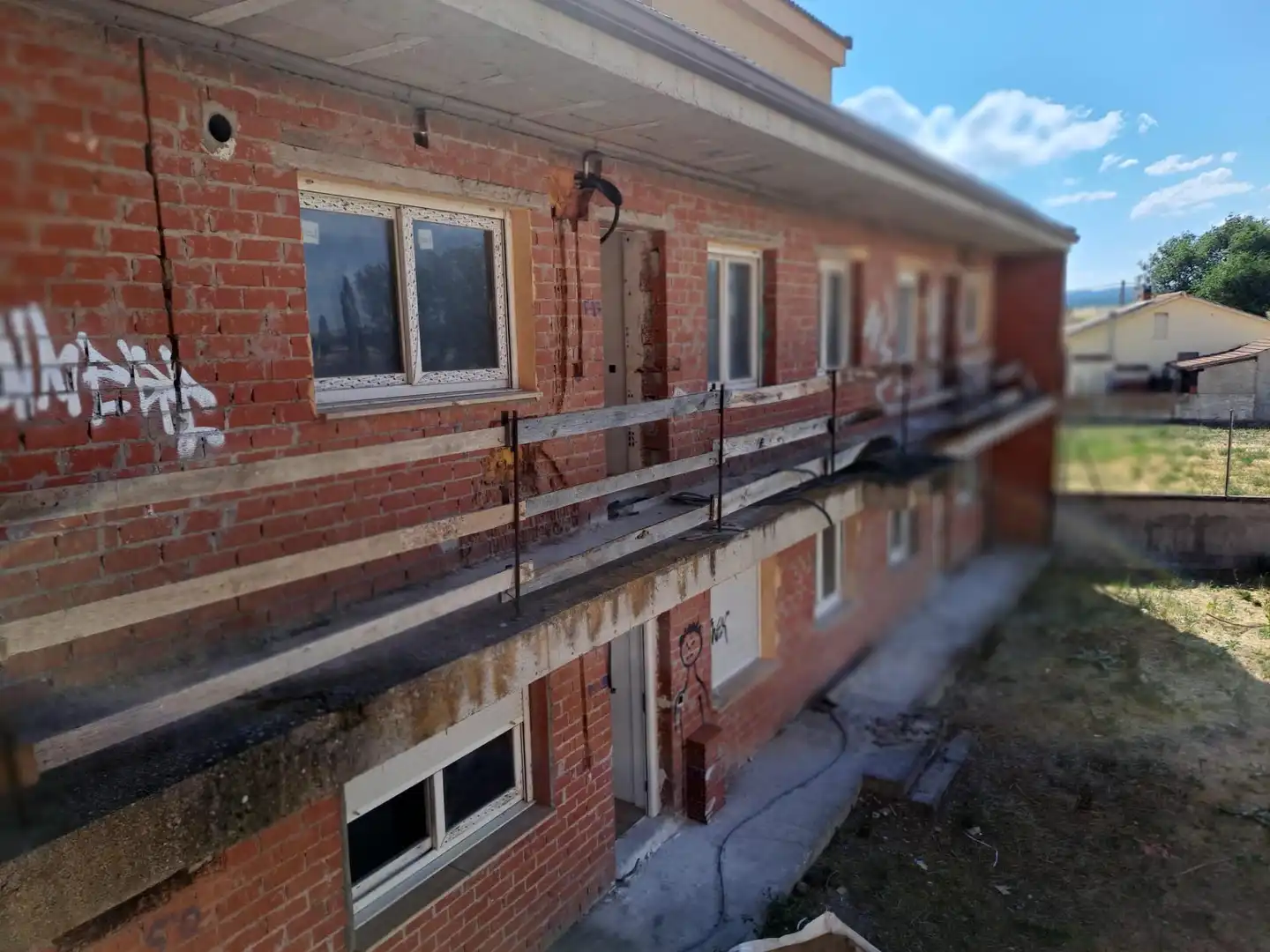 Vista exterior de Piso en venta en Campo de San Pedro con Calefacción