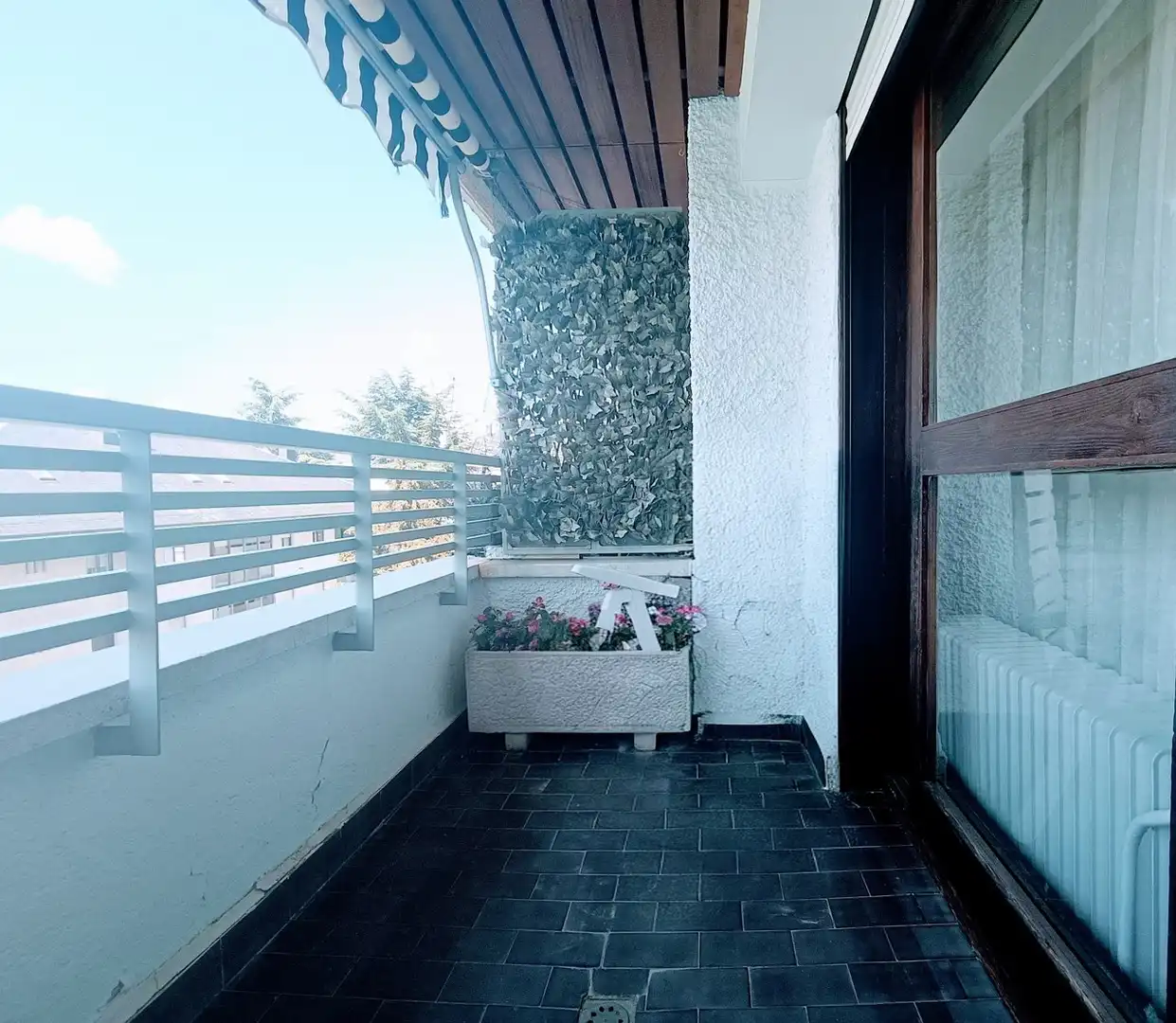 Balcony of Flat for rent in El Escorial  with Heating, Terrace and Furnished