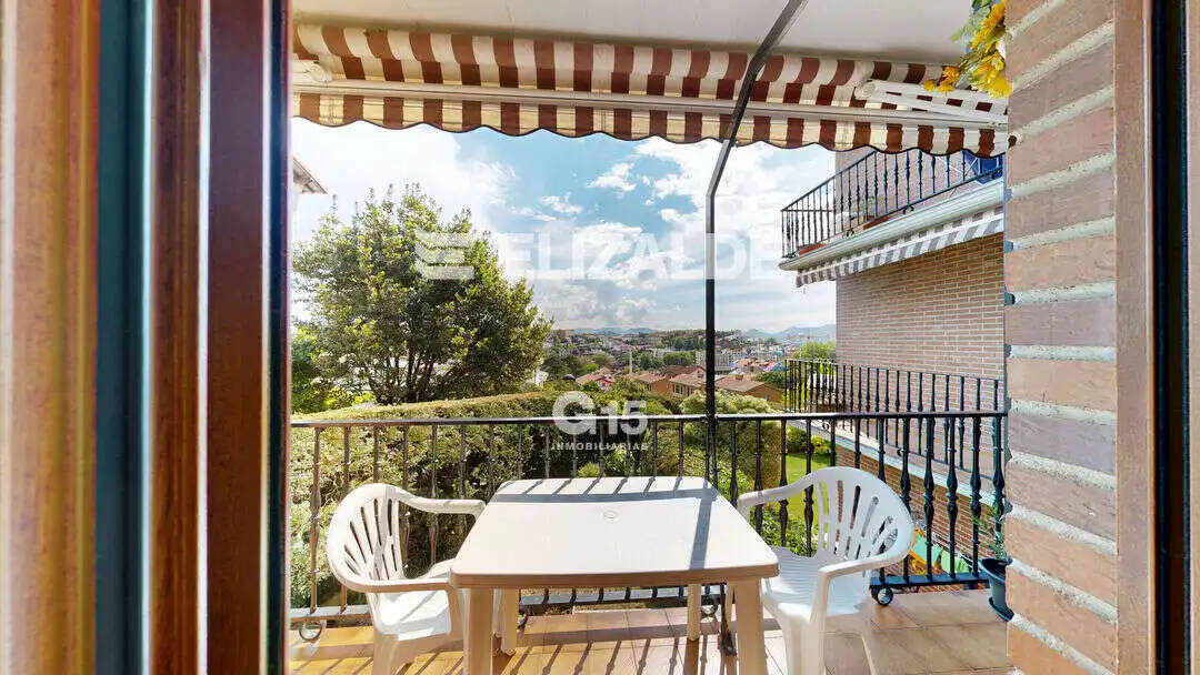 Terraza de Piso en venta en Donostia - San Sebastián  con Calefacción, Jardín privado y Terraza