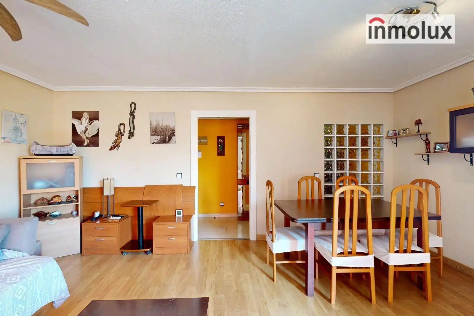 Sala de estar de Piso en venta en Alicante / Alacant con Calefacción, Terraza y Alarma