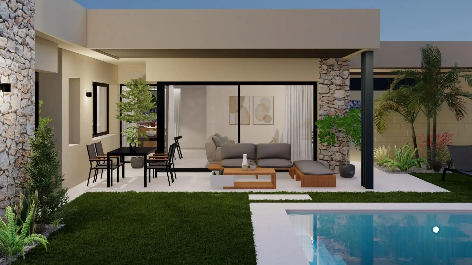 Chalet con piscina en venta en Campo de Murcia, imagen 9