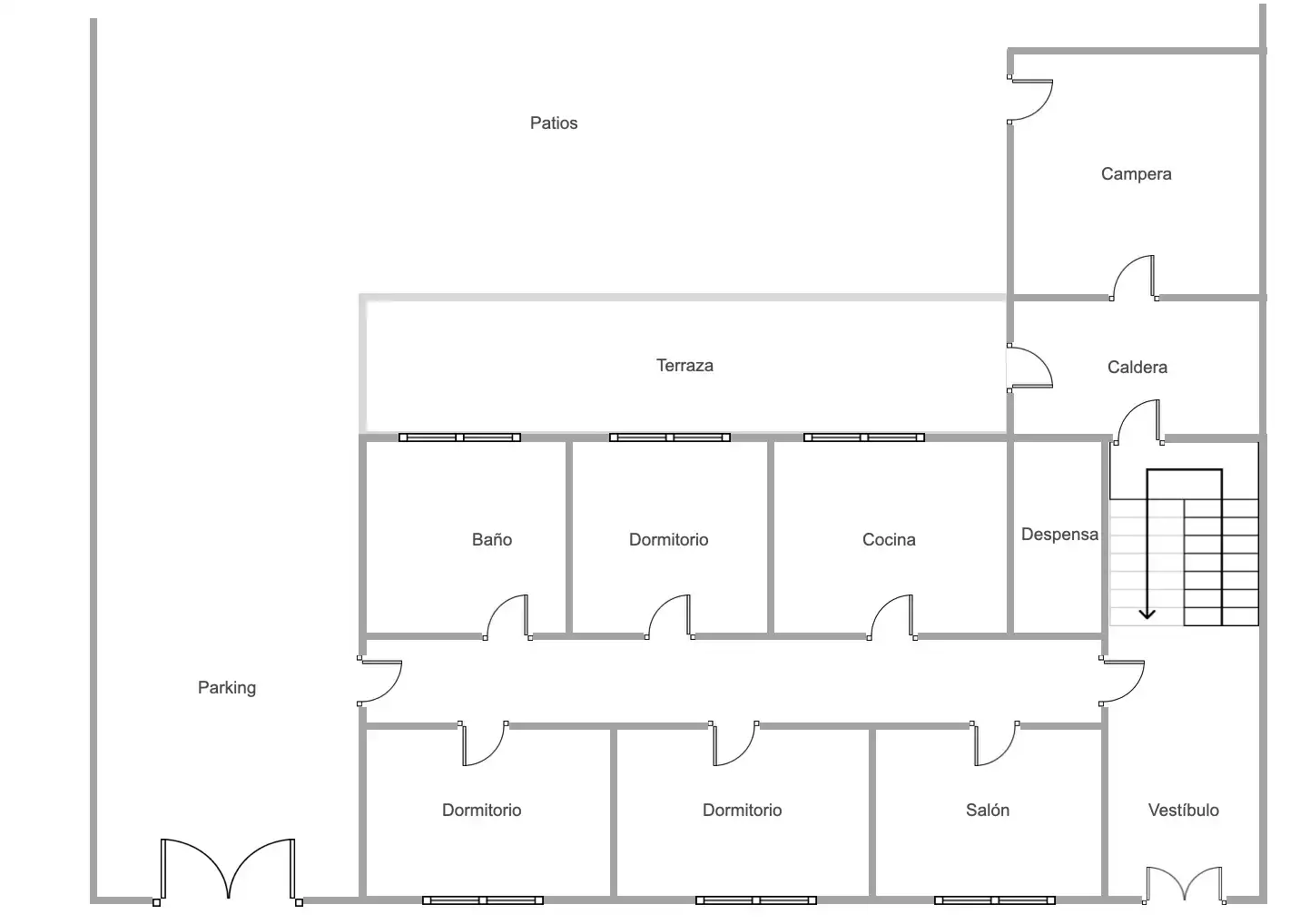 House with garden for sale in Calle Padre López, imagen 44