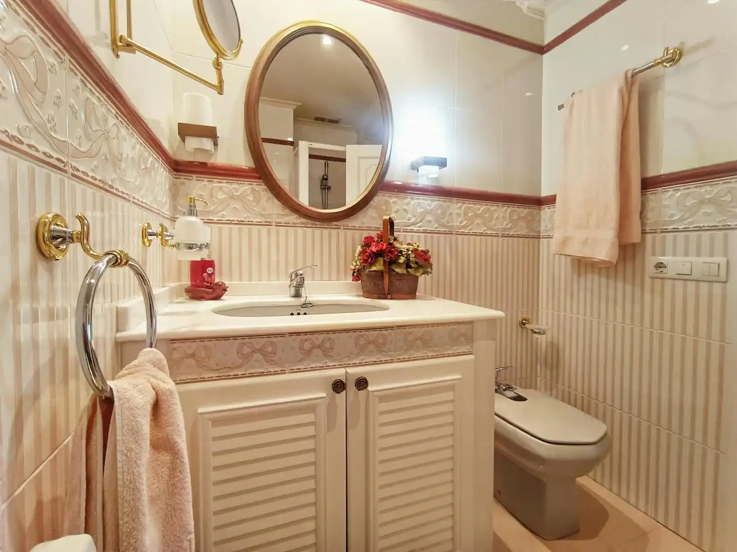 Baño de Dúplex en venta en Pontevedra Capital  con Calefacción y Amueblado