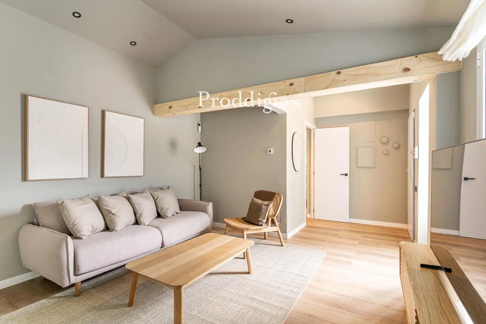 Sala de estar de Casa o chalet de alquiler en Sant Cugat del Vallès con Terraza, Piscina y Amueblado
