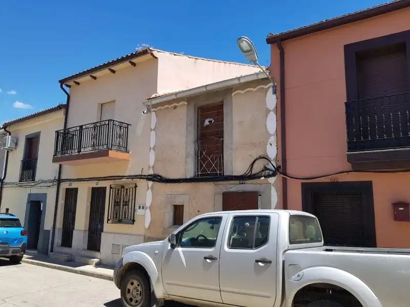Vista exterior de Casa o chalet en venta en Zarza la Mayor con Jardín privado