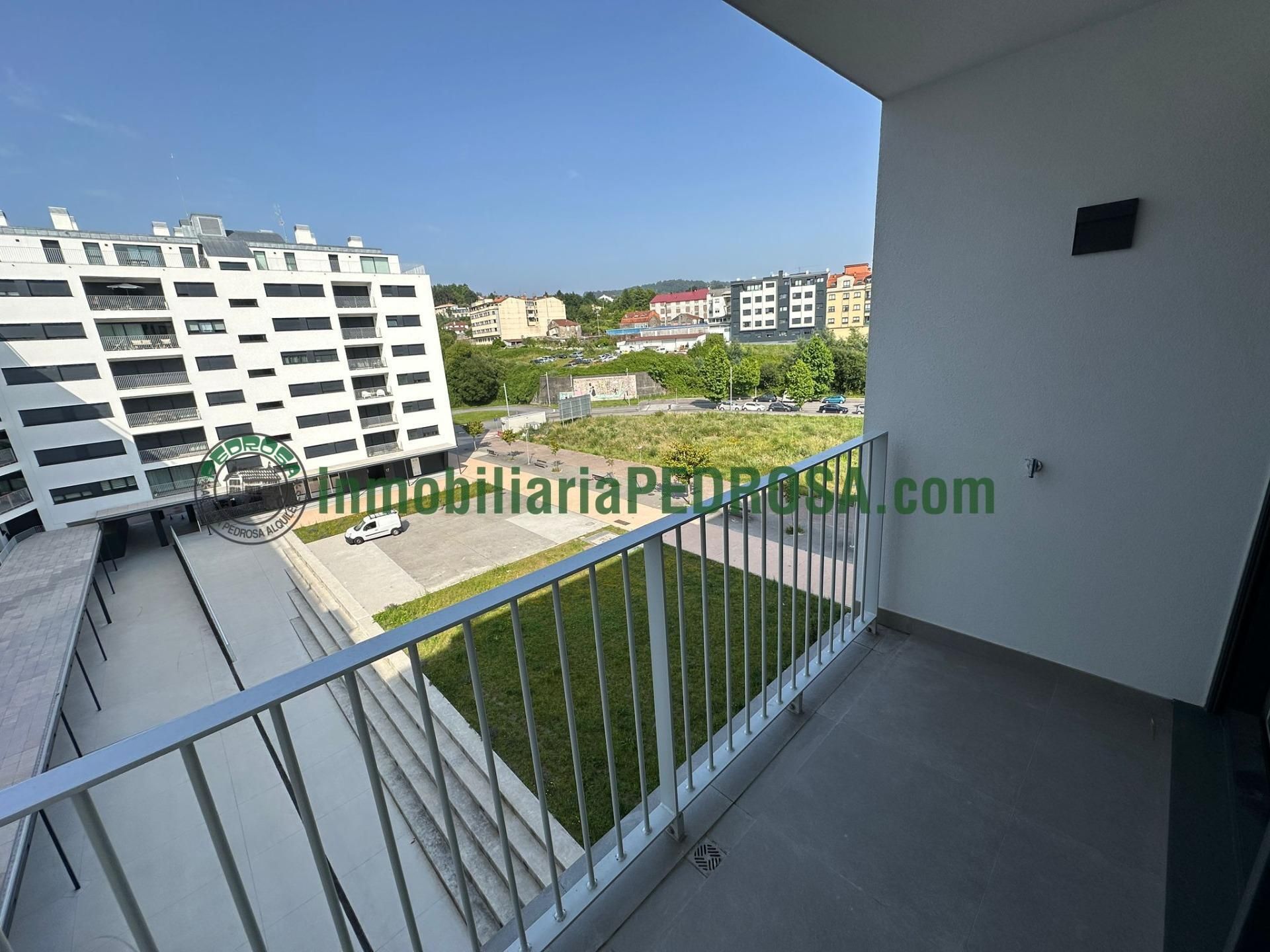 Balcony of Apartment to rent in Pontevedra Capital   with Heating, Terrace and Storage room