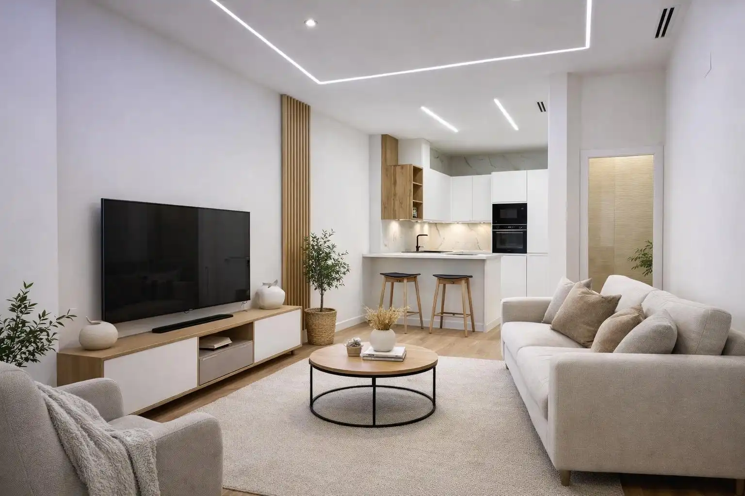 Sala de estar de Piso en venta en Antequera con Aire acondicionado y Calefacción