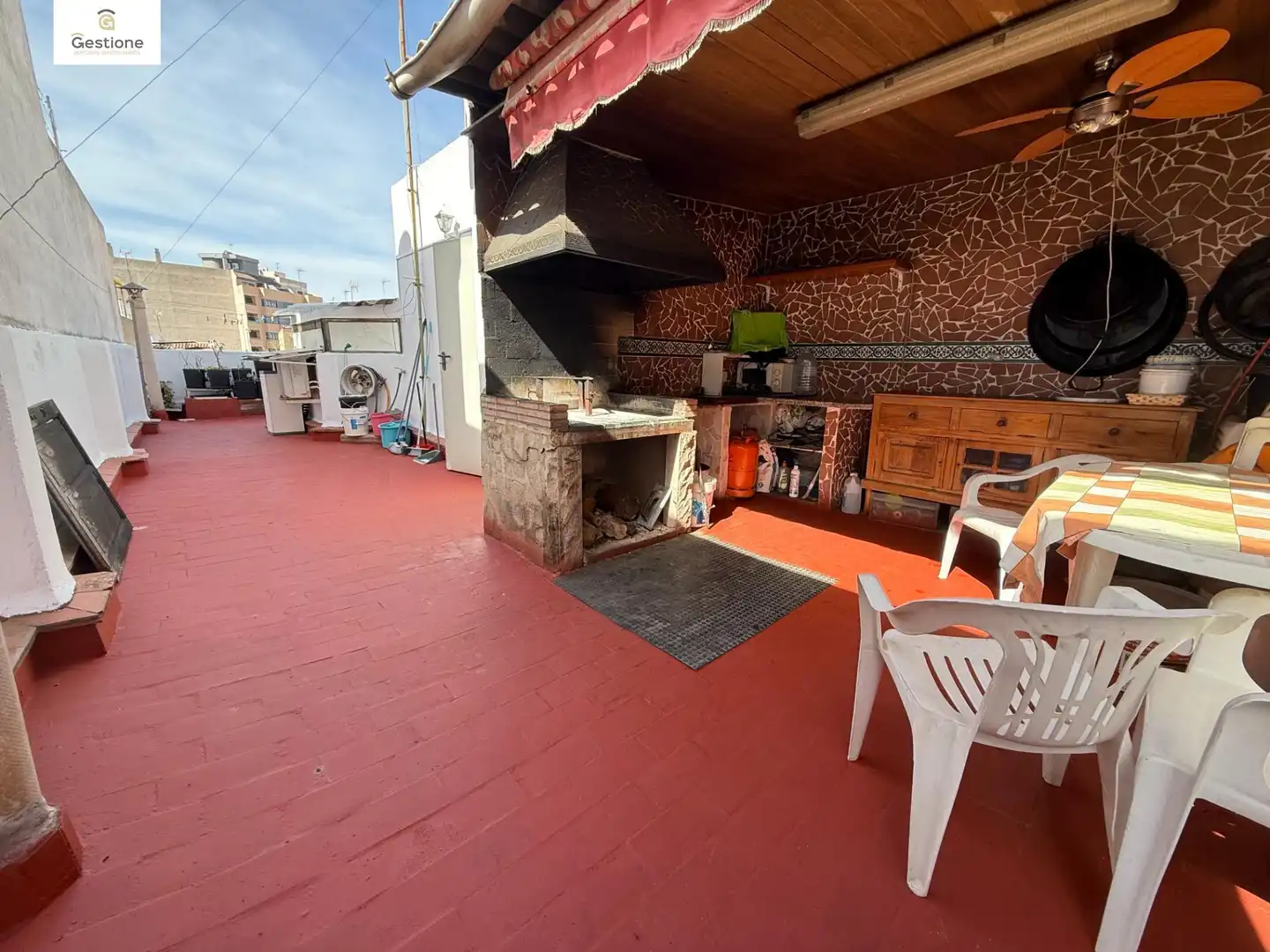 Terraza de Casa adosada en venta en Burriana / Borriana con Terraza
