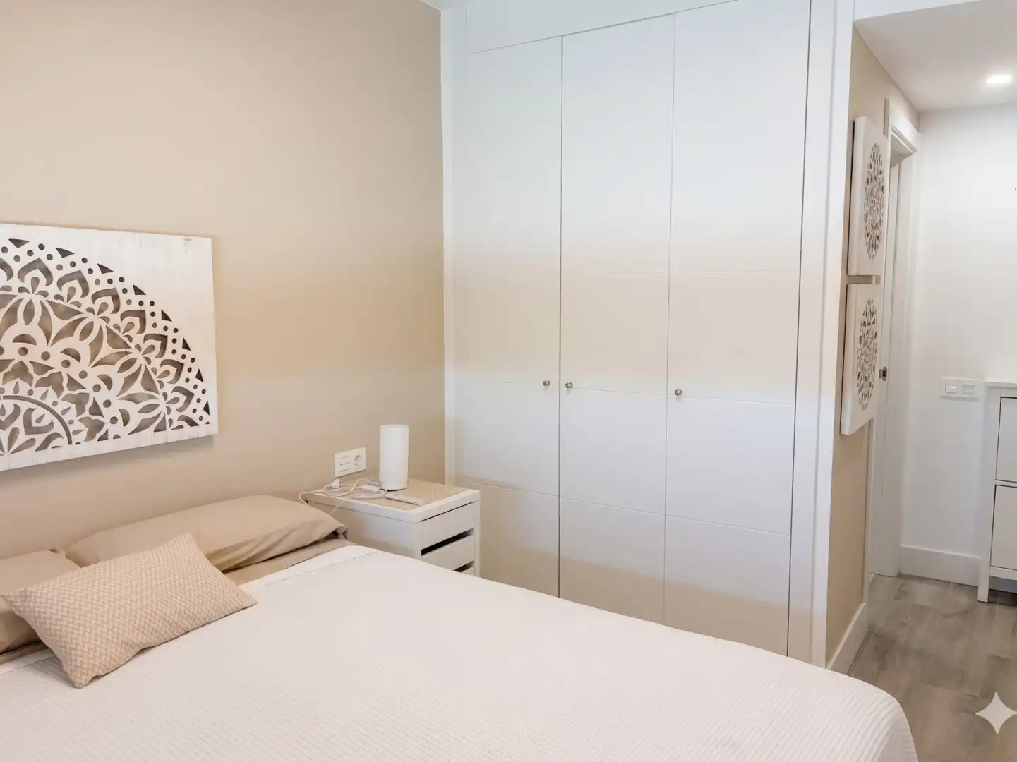 Bedroom of Flat for rent in Castell d'Aro, Platja d'Aro i s'Agaró  with Air Conditioner, Heating and Terrace