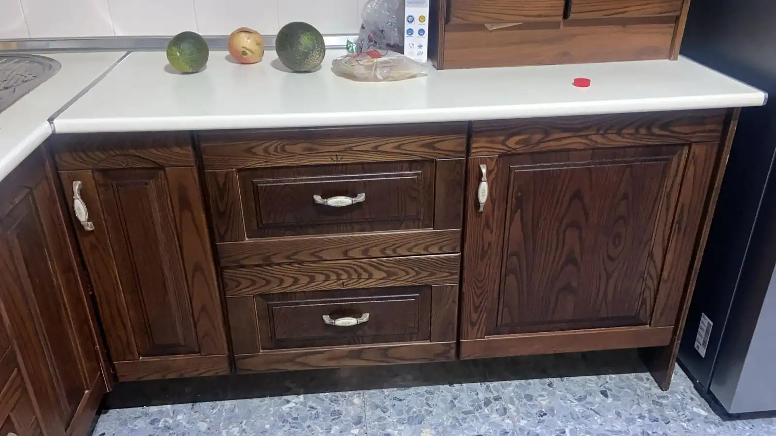 Kitchen of Flat for sale in Montijo  with Air Conditioner, Terrace and Balcony