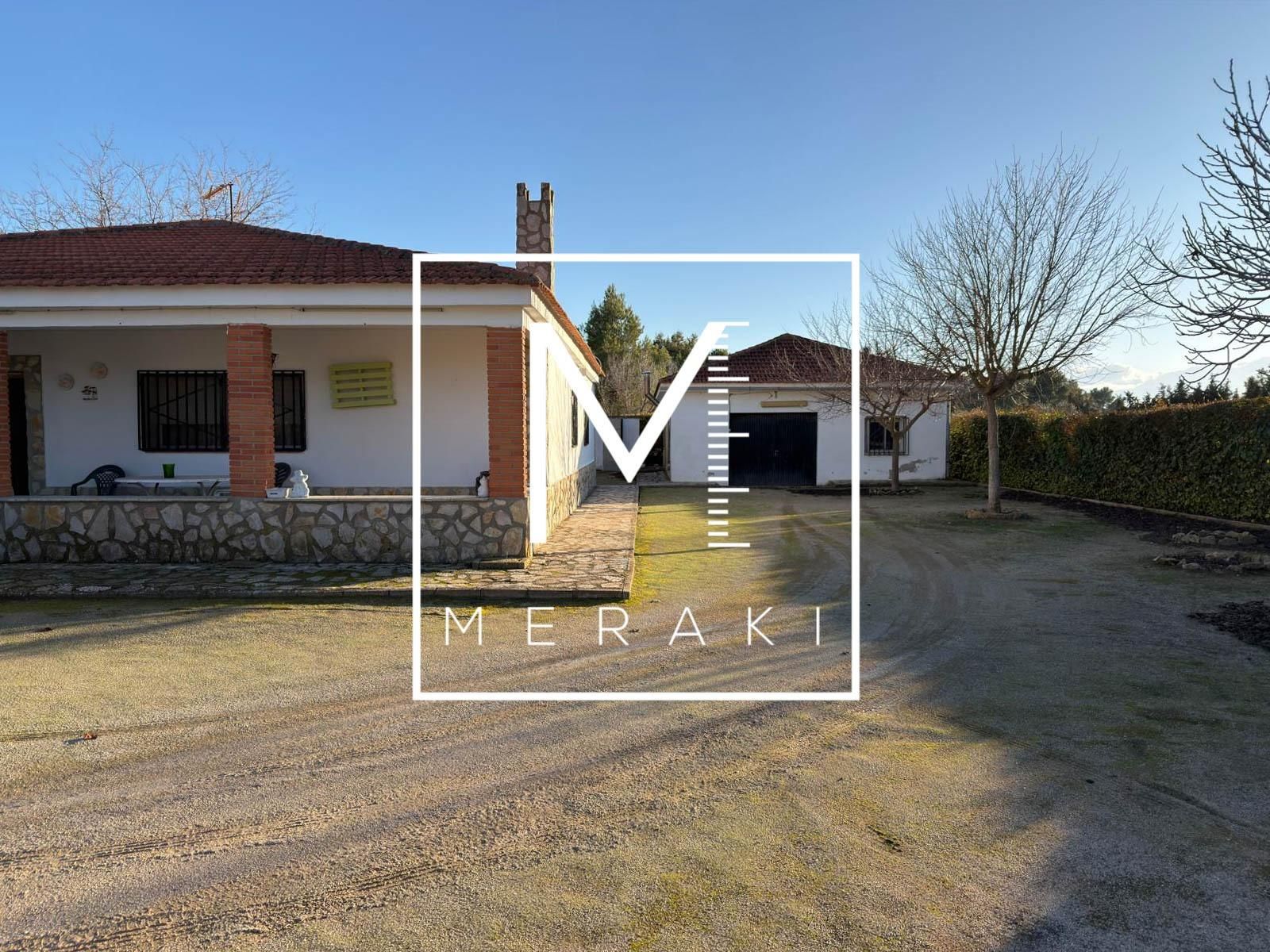 Exterior view of Country house for sale in  Albacete Capital  with Private garden, Terrace and Storage room