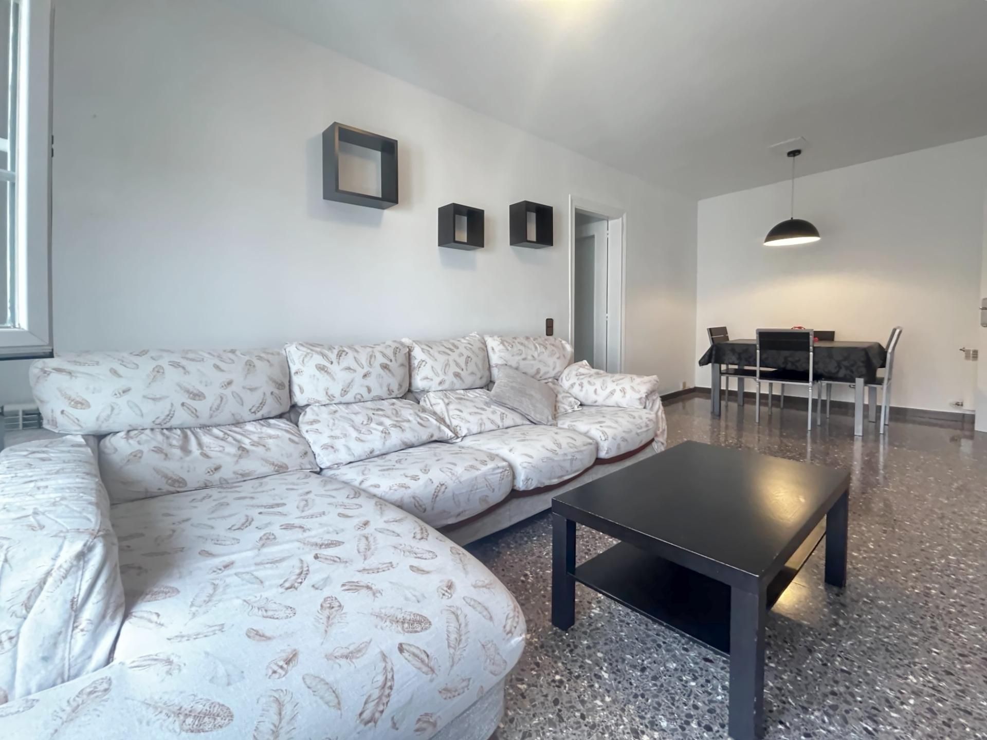 Living room of Flat for sale in Alcoletge  with Heating, Terrace and Storage room
