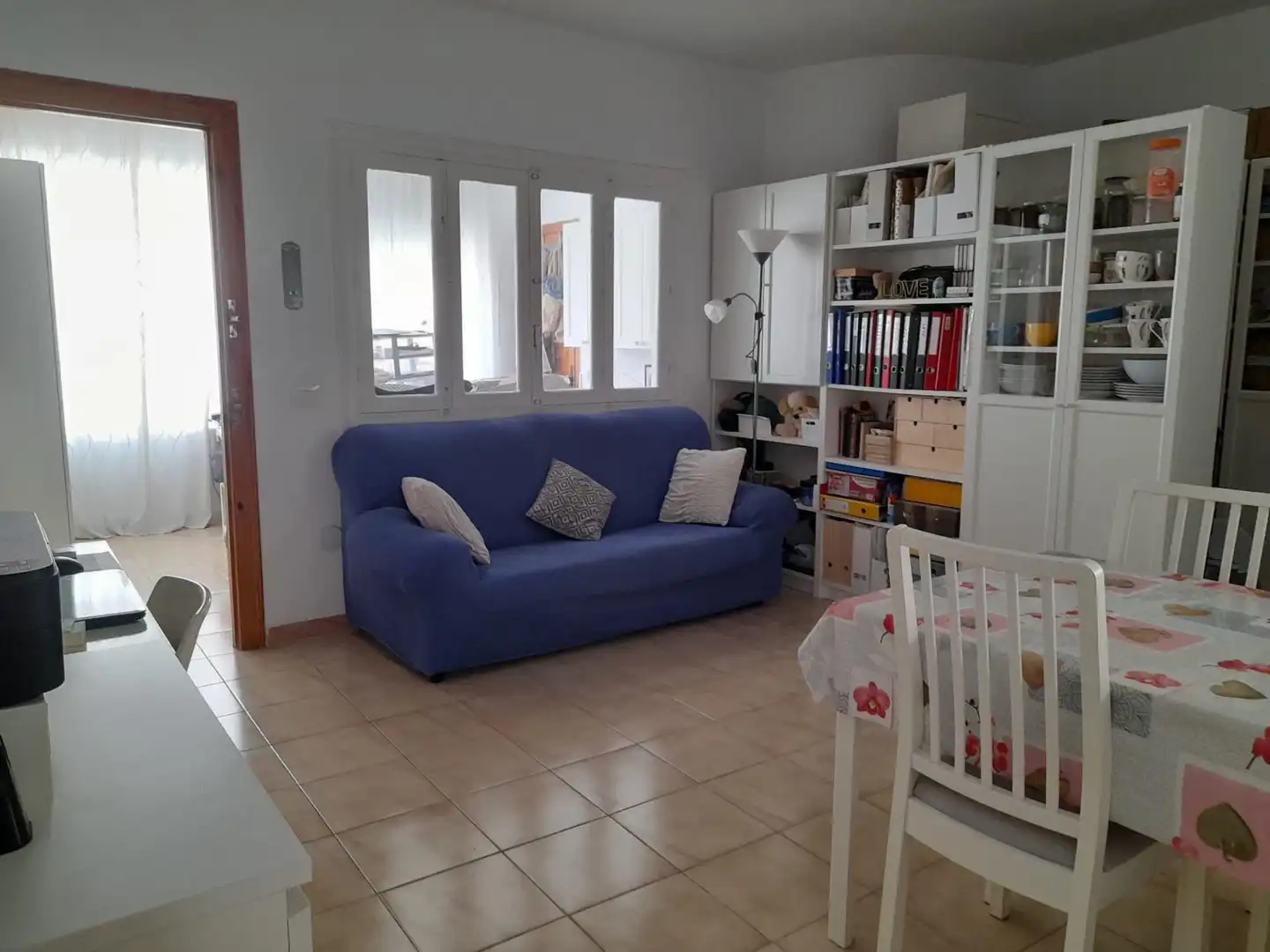 Wohnzimmer von Dachboden zum Verkauf in San Pedro del Pinatar mit Klimaanlage, Privatgarten und Terrasse