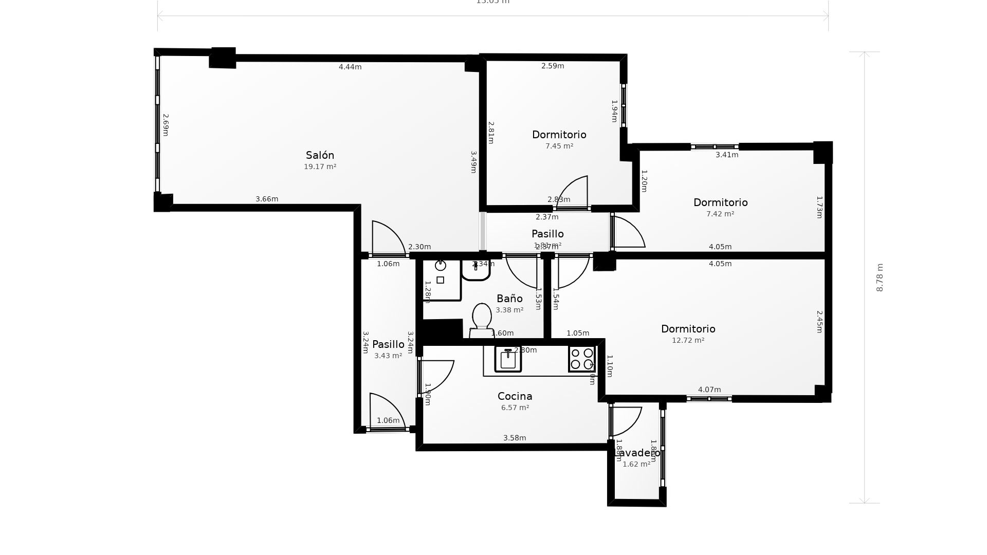 Flat to rent in Centro
