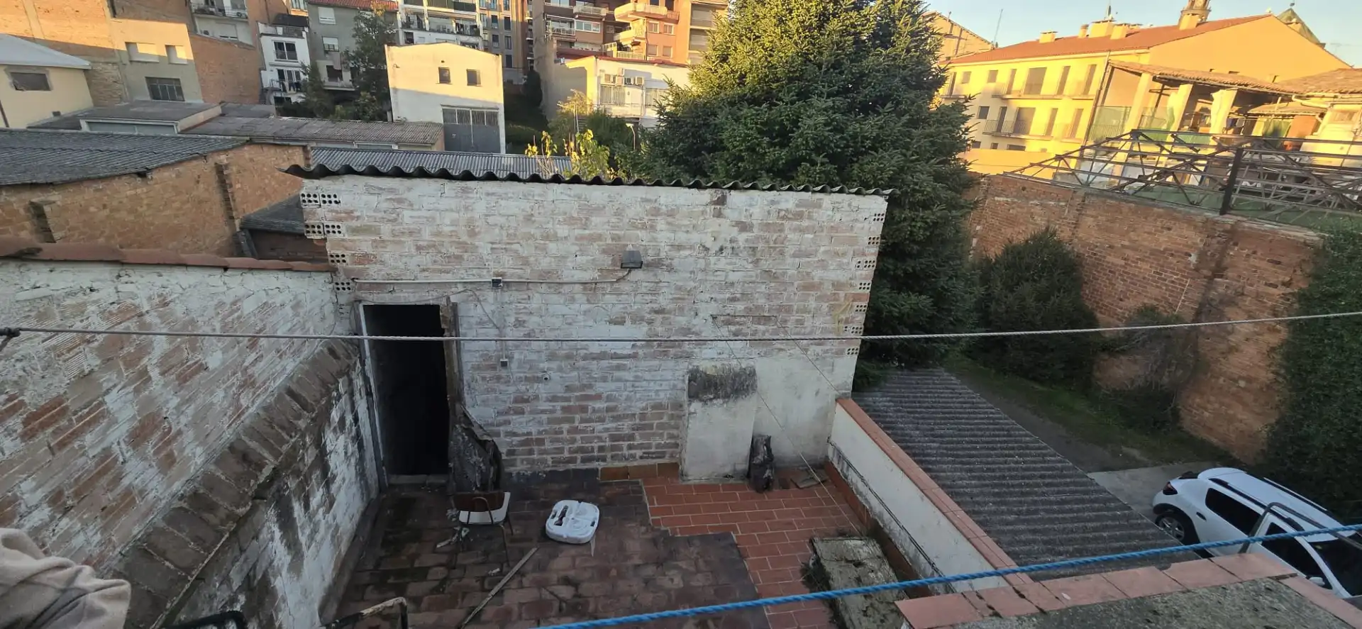 Terraza de Casa adosada en venta en Manlleu con Calefacción, Jardín privado y Terraza