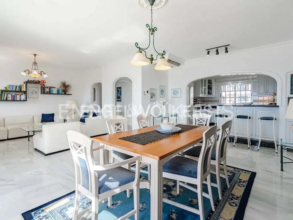 Esszimmer von Wohnung zum Verkauf in Santiago del Teide mit Terrasse und Schwimmbad