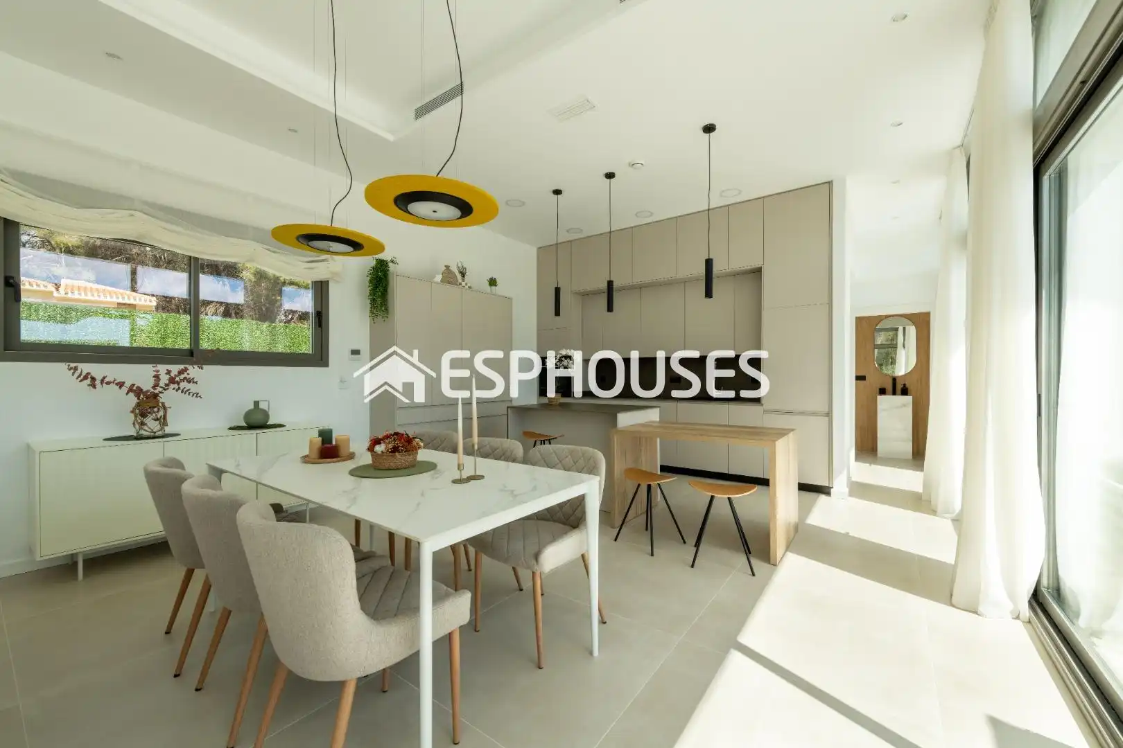 Cocina de Casa o chalet en venta en Pilar de la Horadada con Terraza, Piscina y Balcón