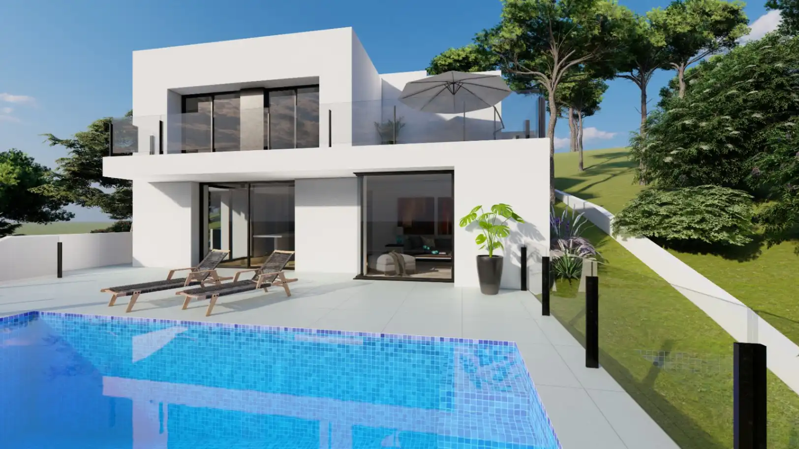 Villa mit Pool zum Verkauf in Cumbre del Sol, imagen 4