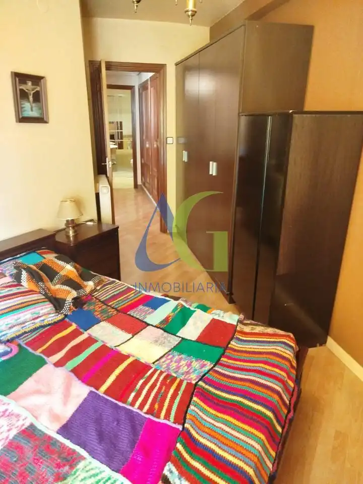 Schlafzimmer von Wohnung zum Verkauf in San Andrés del Rabanedo mit Heizung, Parkett und Terrasse