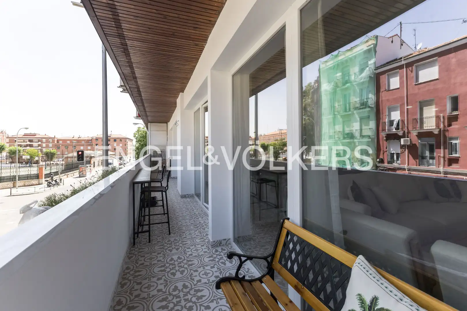 Terrace of Flat for sale in Madrid  with Air Conditioner, Heating and Parquet flooring