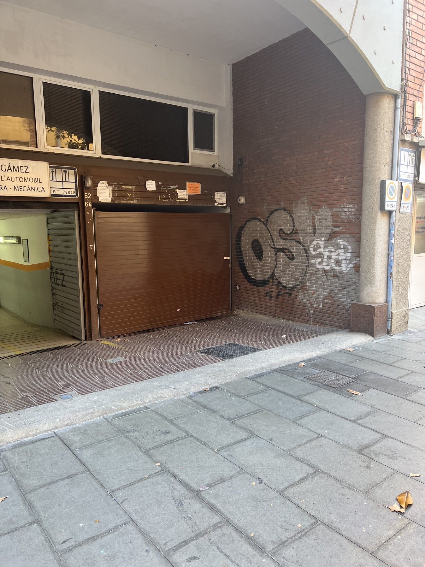 Exterior view of Garage for sale in  Barcelona Capital