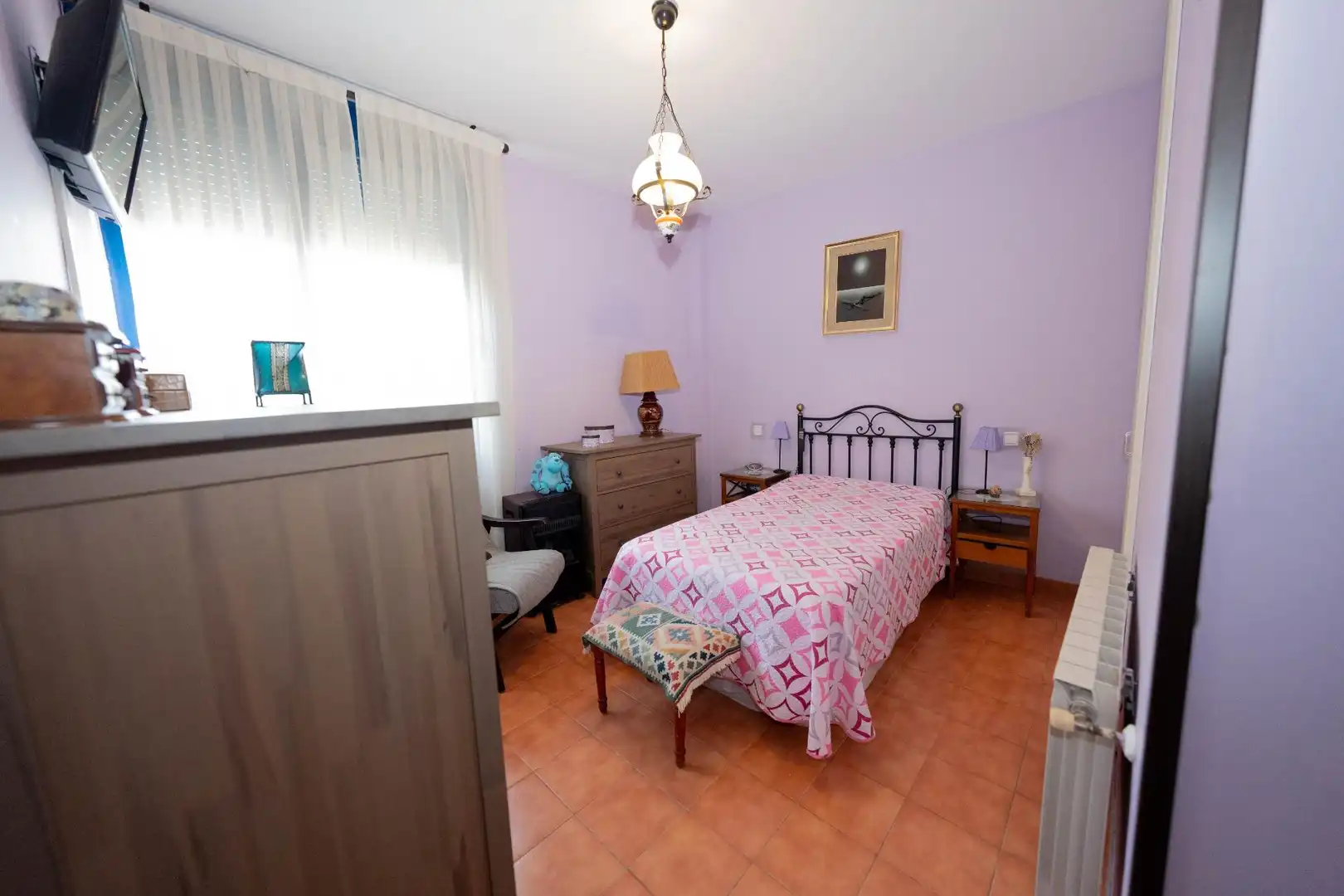 Schlafzimmer von Haus oder Chalet zum Verkauf in Madrid mit Klimaanlage, Heizung und Privatgarten