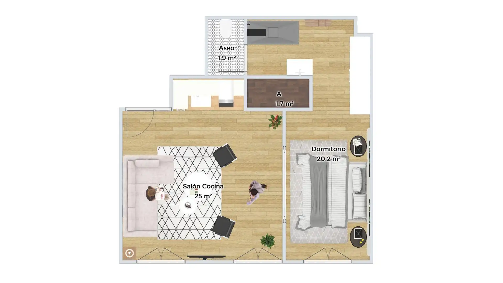 Apartamento en venta en SACRAMENTO, 8, San Pablo