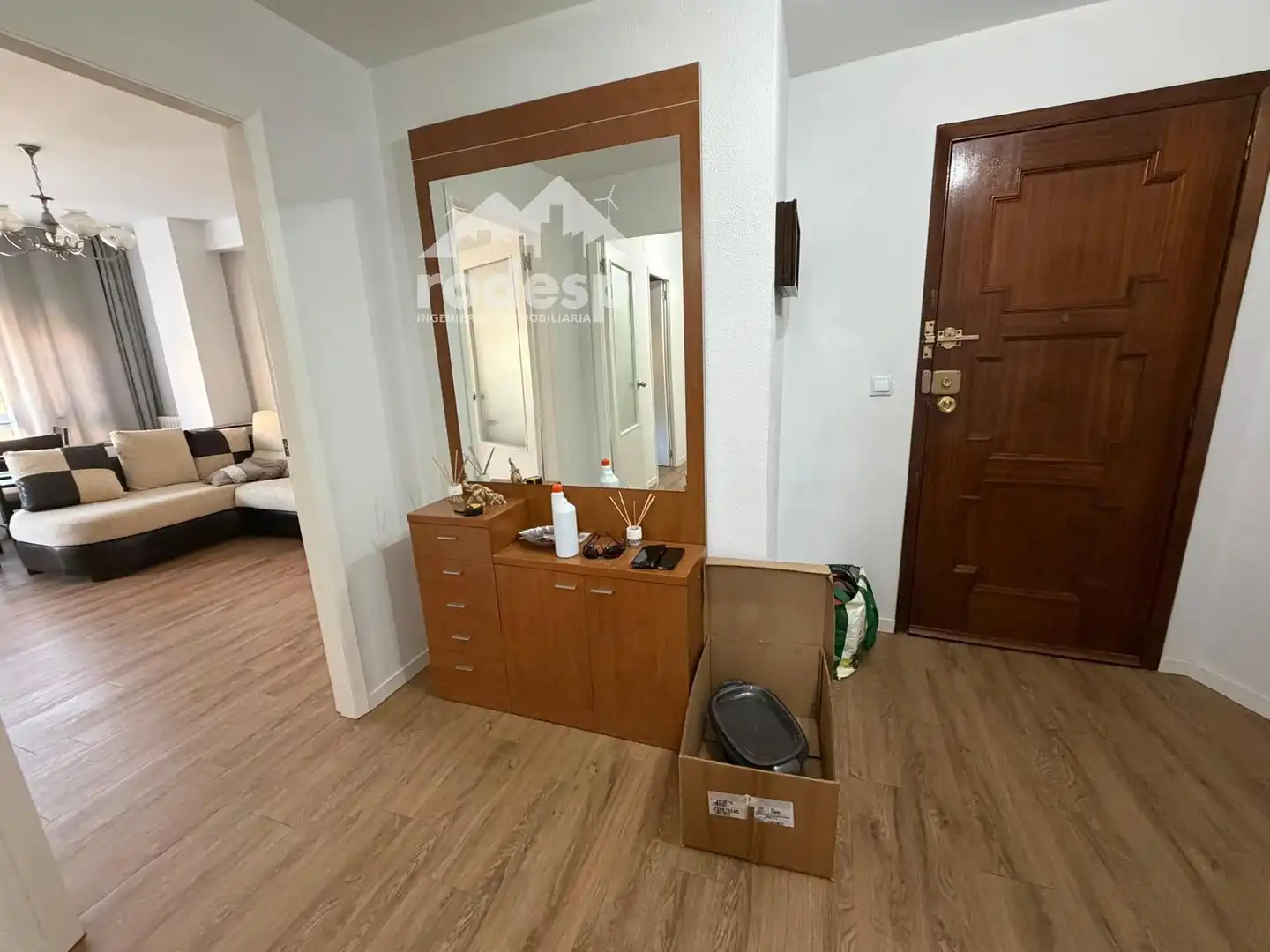 Schlafzimmer von Wohnung zur Miete in Ponteareas mit Heizung, Terrasse und Möbliert