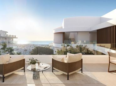 Neubau-Penthouse mit Pool zum Verkauf in Calle Velázquez 35