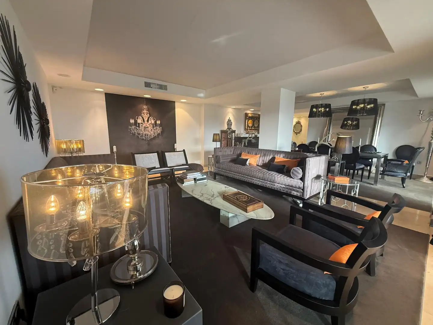 Living room of Apartments for rent in Benahavís  with Air Conditioner, Terrace and Swimming Pool