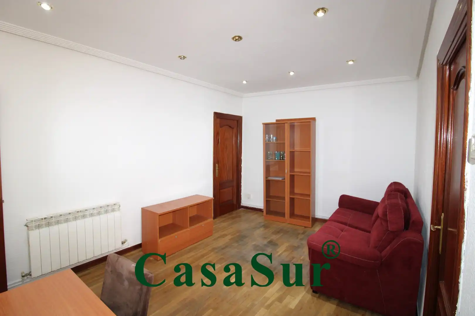 Living room of Apartments for sale in Valladolid  with Heating, Parquet flooring and Terrace