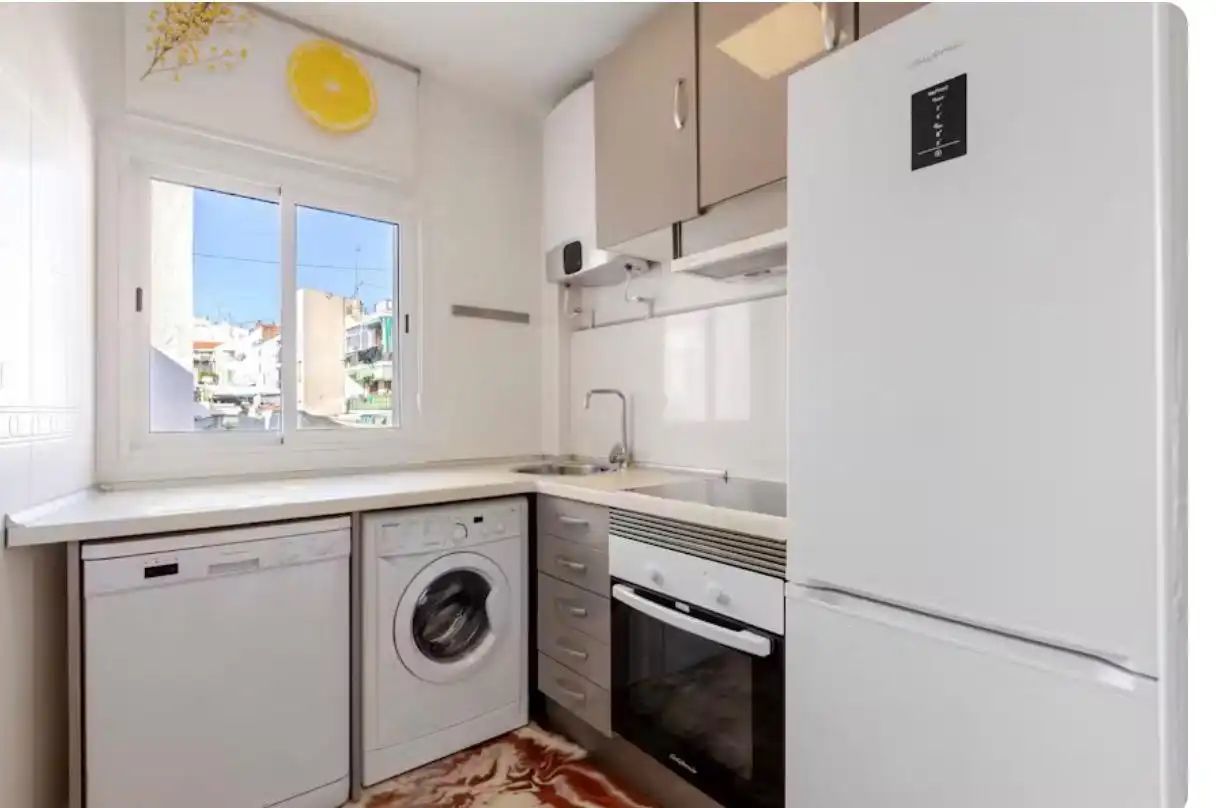 Küche von Wohnung zur Miete in Usera