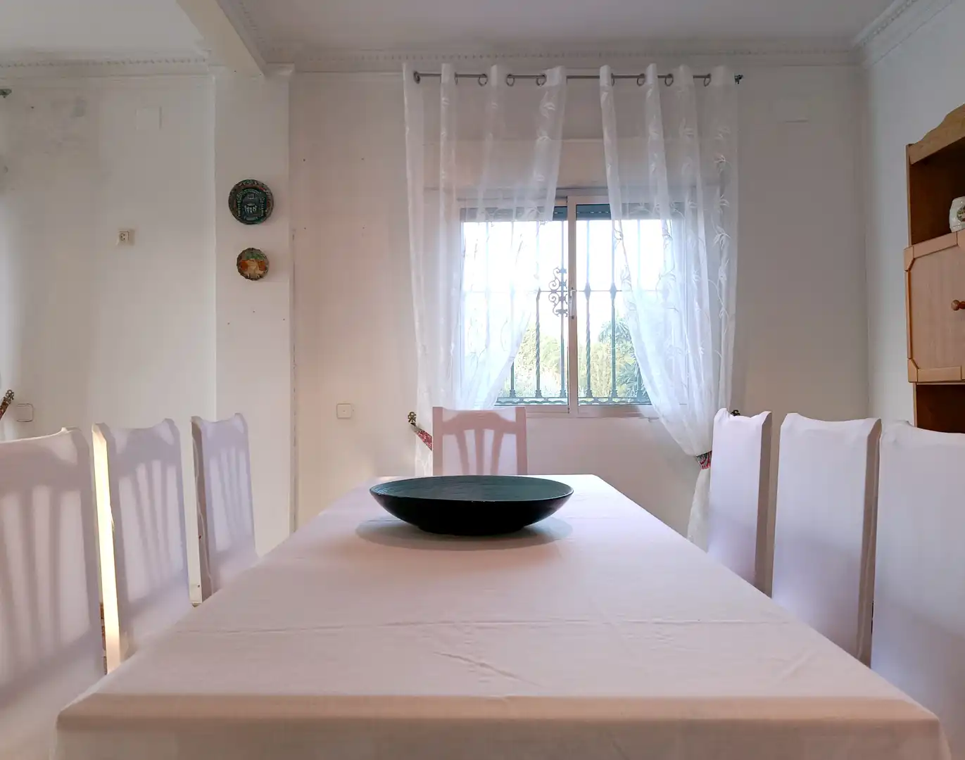 Esszimmer von Country house zum Verkauf in Hinojos mit Privatgarten, Terrasse und Schwimmbad