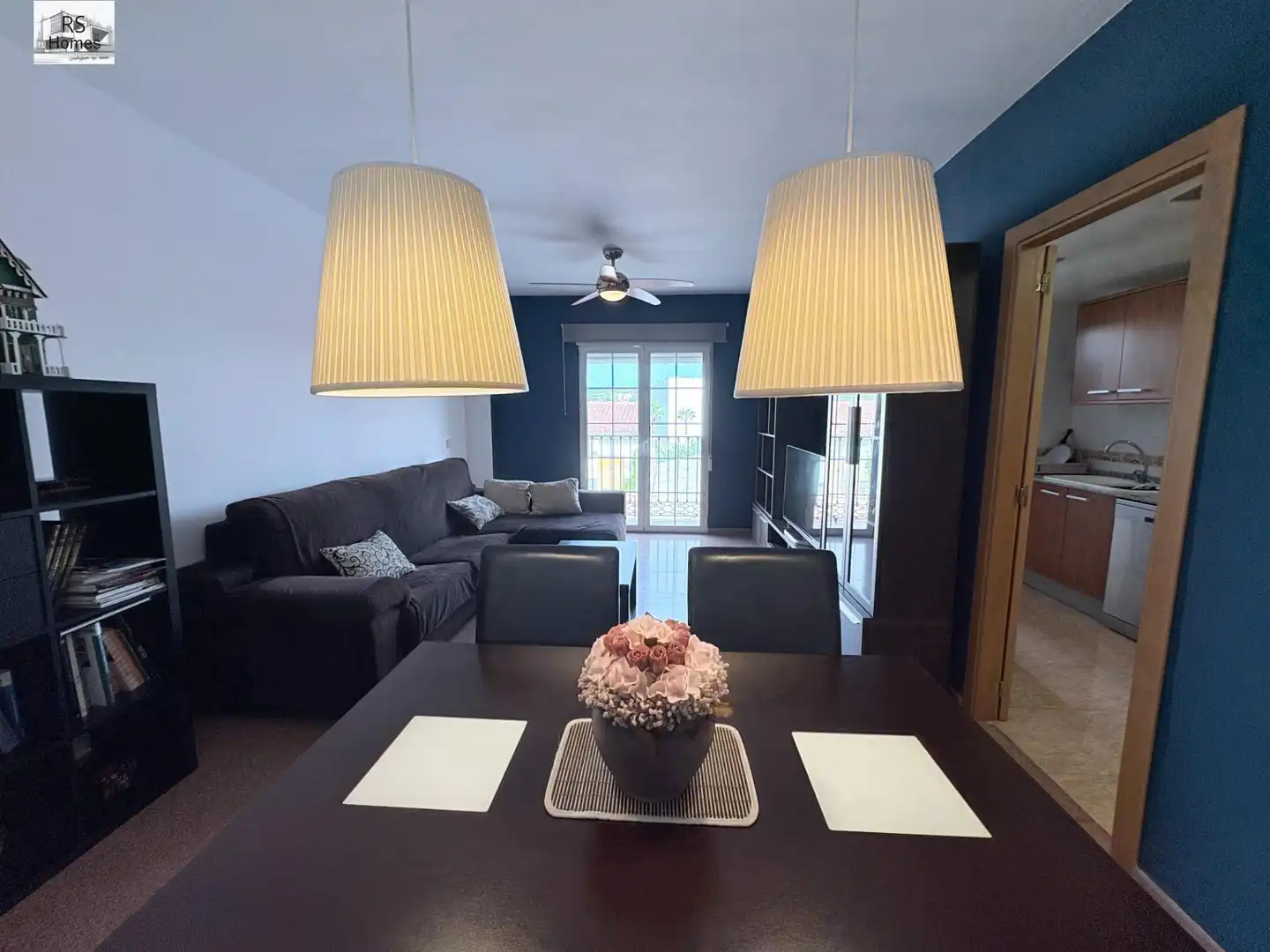 Living room of Flat for sale in Vilamarxant  with Air Conditioner, Heating and Storage room