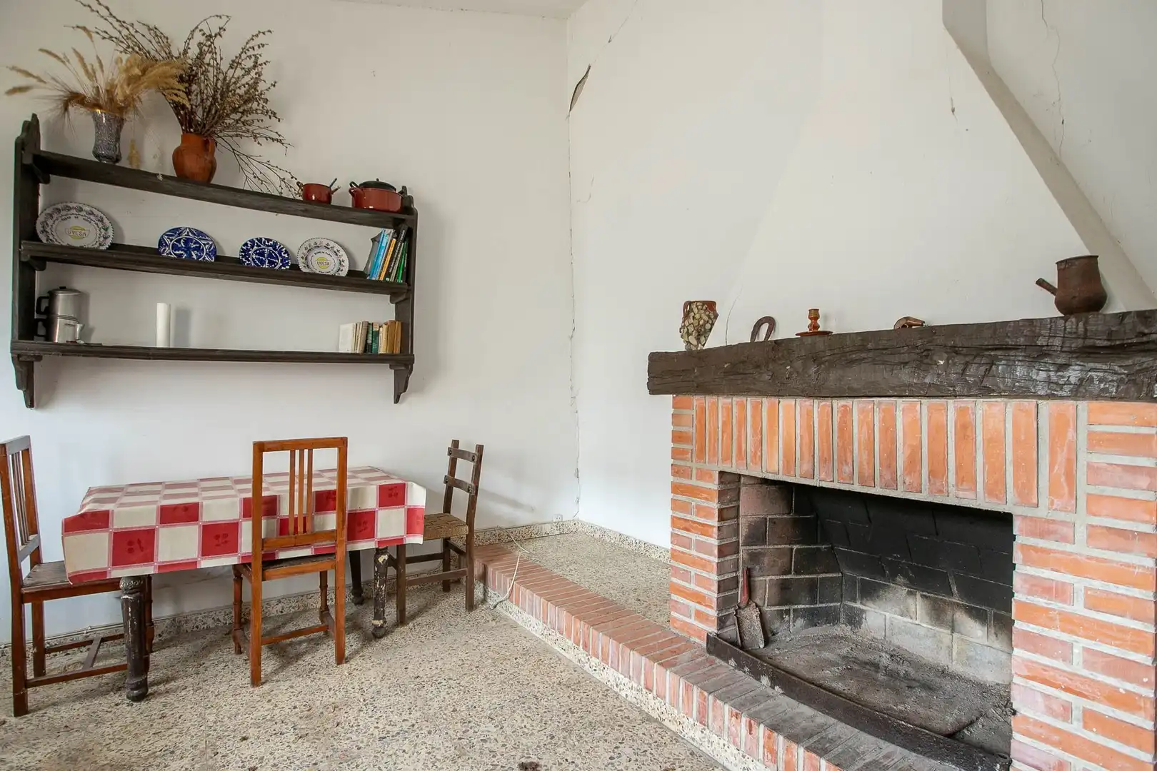 Dining room of Country homes for sale in Ujué / Uxue  with Heating, Storage room and Furnished