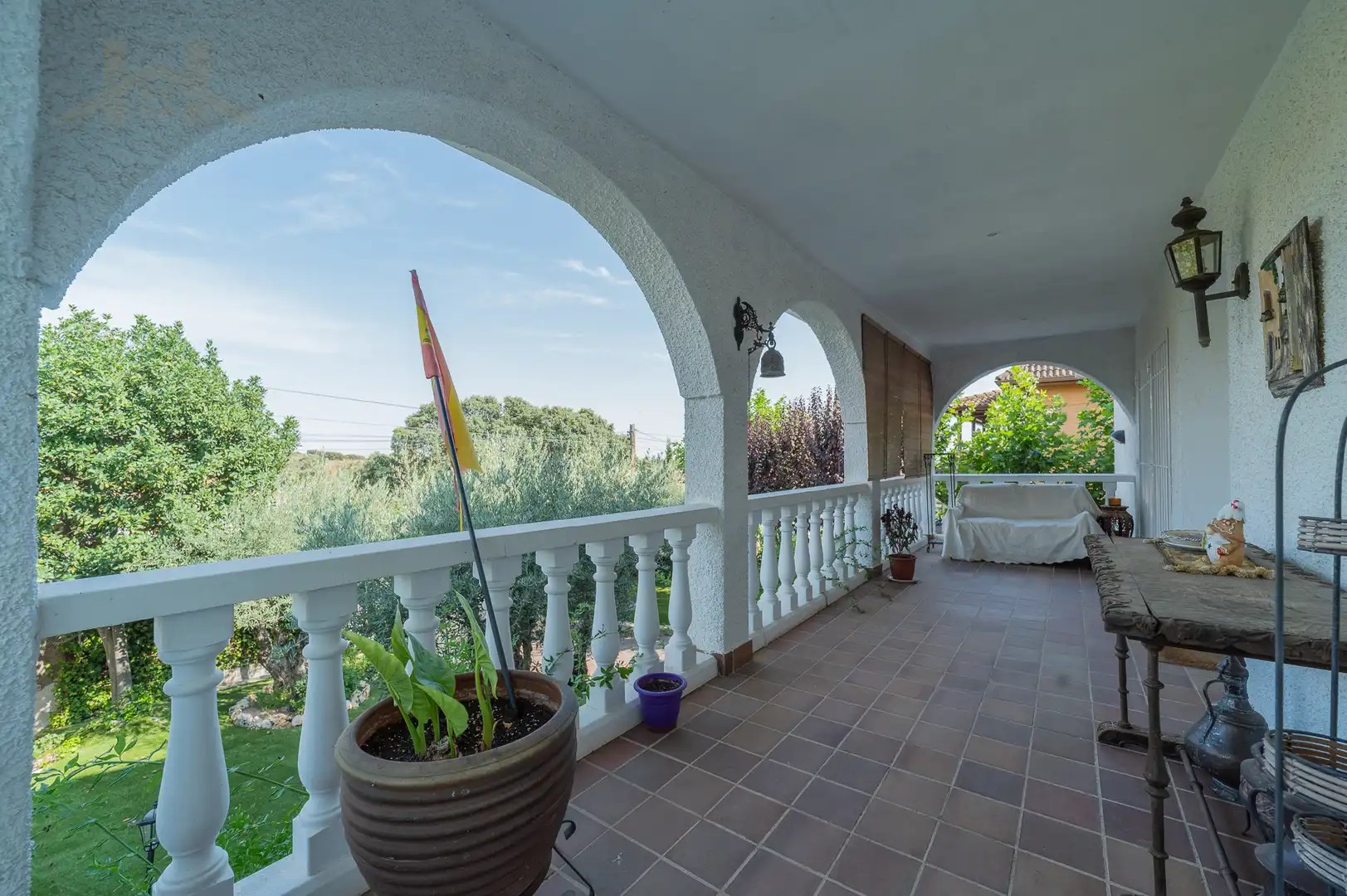 Terrassa de Casa o xalet en venda en Valdemorillo amb Aire condicionat, Calefacció i Jardí privat