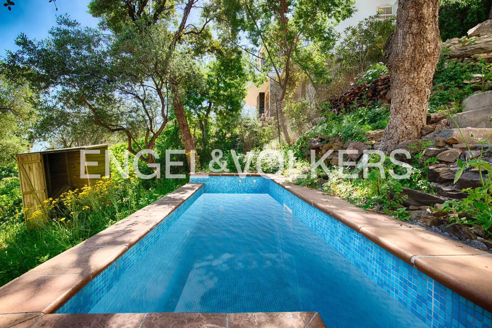 Piscina de Casa o xalet en venda en El Port de la Selva amb Aire condicionat, Calefacció i Jardí privat