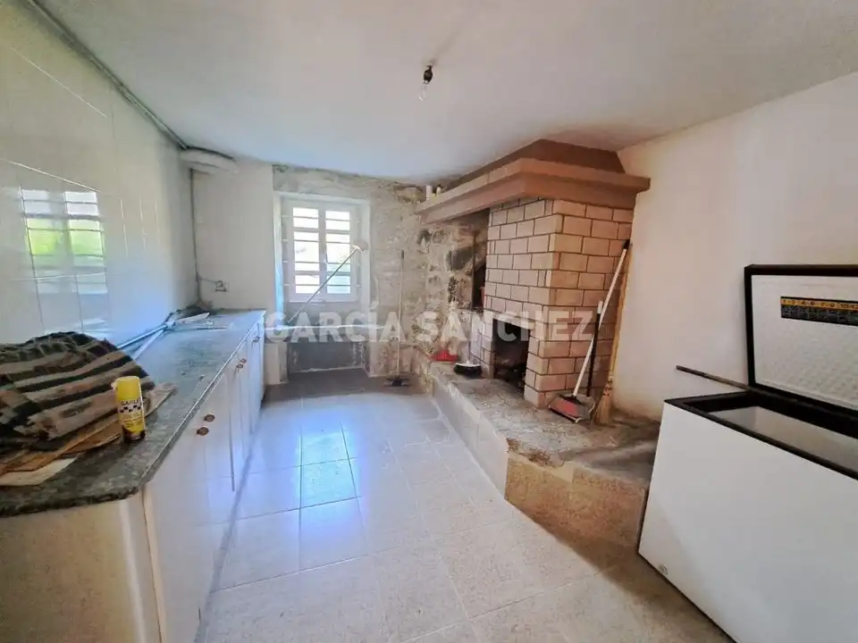 Cuina de Casa o xalet en venda en Boiro amb Moblat