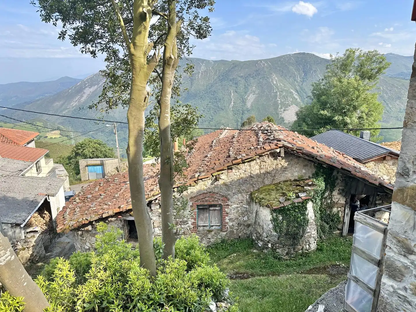 Vista exterior de Casa o xalet en venda en Salas amb Jardí privat
